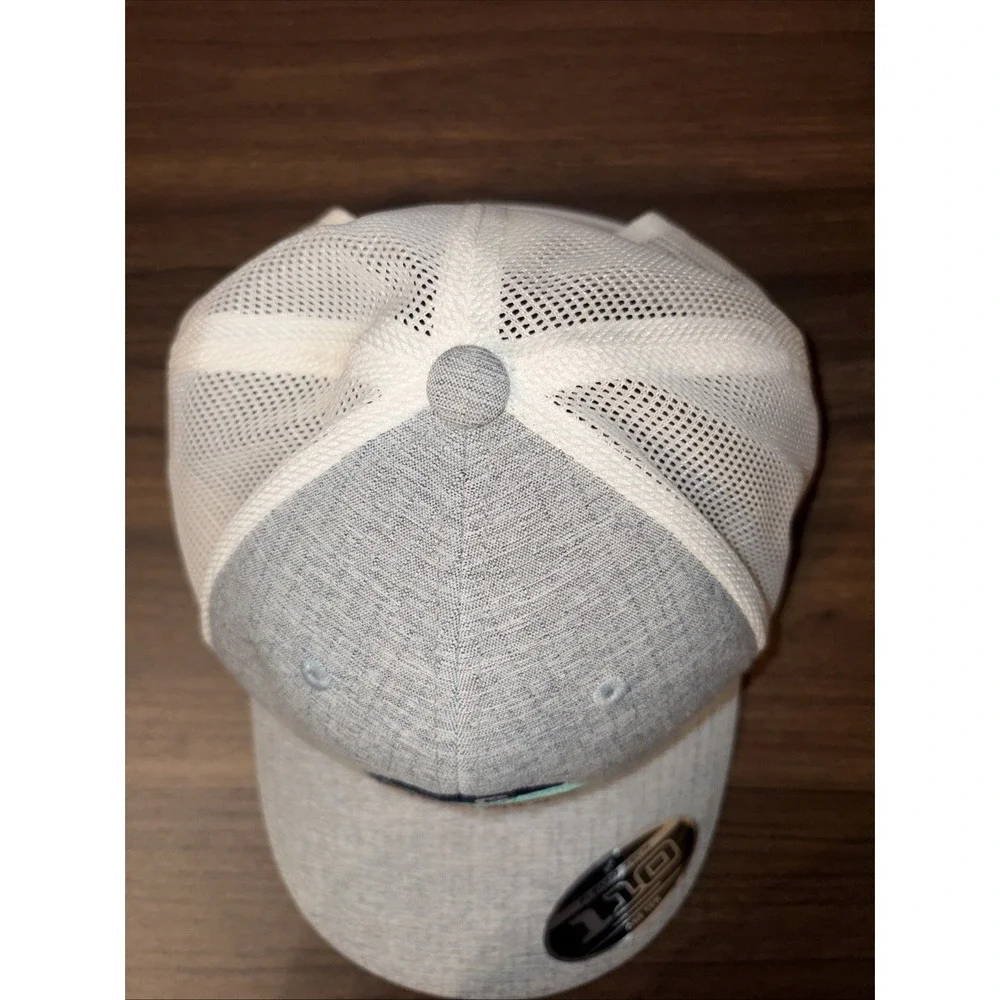 Insolito Tequila Flexfit 110 Cap Gray White Trucker Snap Back Hat Embroidered